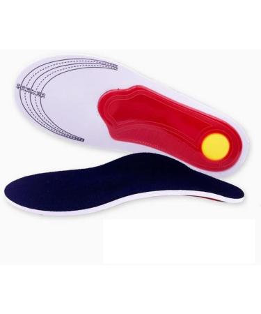 Plantar Fasciitis Arch Support Orthopedic Insoles Relieve Flat Feet Heel Pain Shock Absorption Comfortable Inserts (Large(EU 40-46)) - Buy Online on GoSupps.com