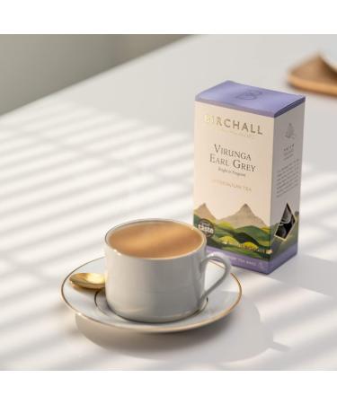 Birchall Tea - Virunga Earl Grey Tea - 6 Boxes of 20 Enveloped Plant-Based Earl Grey Tea Bags - A Perfectly Aromatic and Uplifting Brew for Your Mornings and Afternoons - Buy Online on GoSupps.com