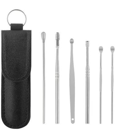20 Pack Earwax Removal Pick Cleaning Sets with Cotton Swab - Natural-Colored | Gift Box Included - Buy Online on GoSupps.com