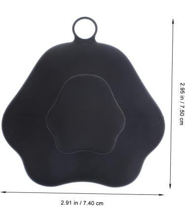 DOITOOL Face Scrub Clean Brush Face Cleaner Brush Manual Facial Cleansing Brush Facial Cleansing Brush Exfoliator Face Brush Blackheads Scrubber Face Exfoliator Tool Soft Fur 7.5x7.4cm Black - Buy Online on GoSupps.com