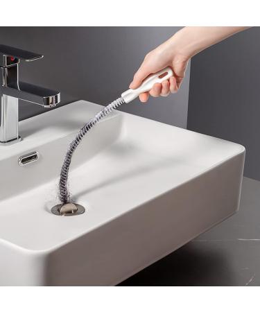 Sewer Cleaning Brush Drain Cleaning Brush Used for Kitchen Drain Bathroom Pipe Sink Dredging Household Cleaning Tool - Buy Online on GoSupps.com