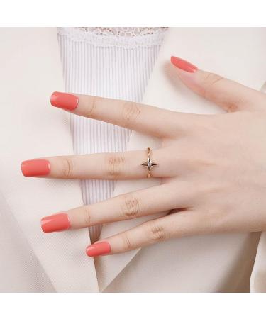 Zaubern gel4Home - Premium UV Nail Wraps & Foils | Semi-Cured Gel Nails in Coral | Shop Internationally - Buy Online on GoSupps.com