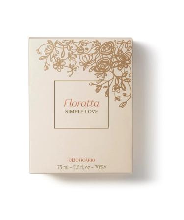 Boticario - Linha Floratta (Simple Love) - Colonia Feminina 75 Ml - (Floratta (Simple Love) Collection - Eau de Toilette 2.5 Fl Oz) - Buy Online on GoSupps.com