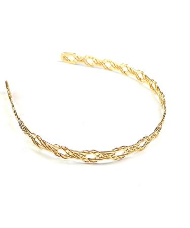 Chicmo Gold & Silver Fashion Metal Headband Set for Women/Girls - 2 PCS Chain Wrap Hairband - Buy Online on GoSupps.com