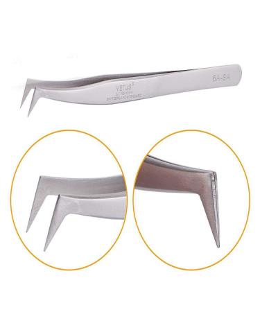Vetus Non-Magnetic Volume Eyelash Extensions Tweezers - 6A-SA Series - Buy Online on GoSupps.com