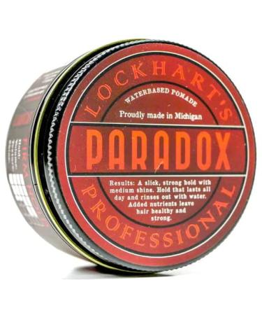 Lockhart's Paradox Water Based Hair Pomade  Firm Hold  Medium Hold (3.7 oz.) 3.7 Ounce (Pack of 1)