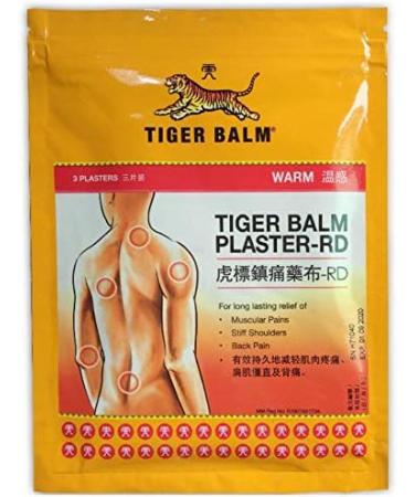 Tiger Balm Plaster (Warm) 10x14 cm - 27 Plasters for Back & Shoulders | Hong Kong Version HKP-04625 - International Shipping - Buy Online on GoSupps.com