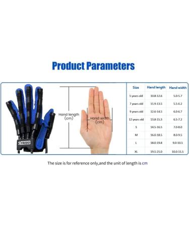 Syrebo Hand Rehabilitation Robot Gloves C10 - Self Training Finger Rehabilitation Device for Stroke Recovery - Functional Hand Dysfunction Equipment - Hemiplegia Trainer - Buy Online on GoSupps.com