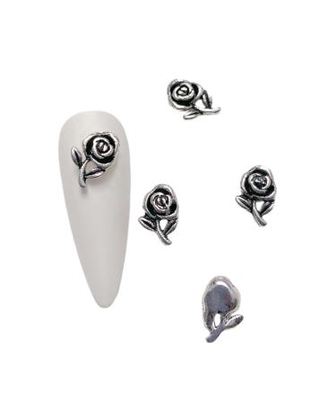 Nail Art Decoration Tips Ornament Metal Alloy Nail Art Decals Pendant Manicure Accessories Eye Catching For Girls Nail Art Accessories Decoration Decals Craft Supplies Jewelry For Girls Crystal