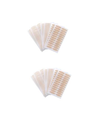 Mipcase 120 Sheets Stickers Fiber Eyelid Strips Women Double Eyelid Sticker Adhesive Tape Eye Patch Hooded Mx2pcs As Shownx2pcs