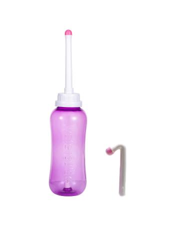 Portable bidet to rinse private parts po cleaner inclusion of pregnant women perinum bidet spray hand bidet spray water set purple