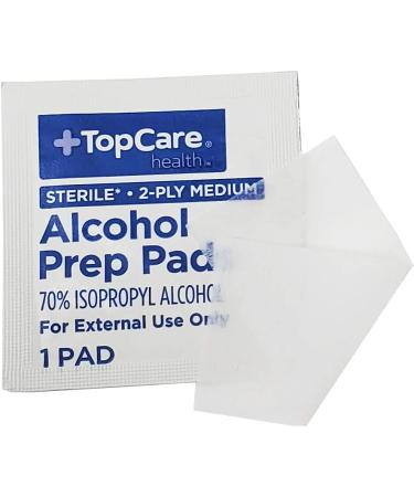 TOPCO Alcohol Prep Pads 800 Count - Sterile Wipes for Disinfecting, Cleansing, and First Aid - Buy Online on GoSupps.com