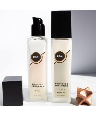 RBA Skincare Brightening Vegan Moisturizer | Reduce Dark Spots & Anti-Aging Cream with Shea Butter & Vitamin C - 2 fl oz - Buy Online on GoSupps.com