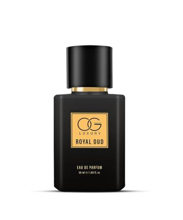 OG BEAUTY Luxury Royal Oud Eau De Parfum for Men | Long-Lasting Sophisticated & Elegant Fragrance with Saffron Agarwood & White Musk | Ideal for Everyday Wear & Gifting | 50ml