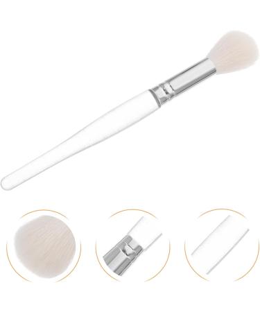 PLAFOPE Wool Makeup Brush Blush Brush Powder Makeup Blush for Makeup Make up Makeup Brush for Women Face Powder Brush Small Powder Brush Loose Powder Brush Cosmetic Plastic Handle 17.50X3.00X2.50CM As Shown - Buy Online on GoSupps.com