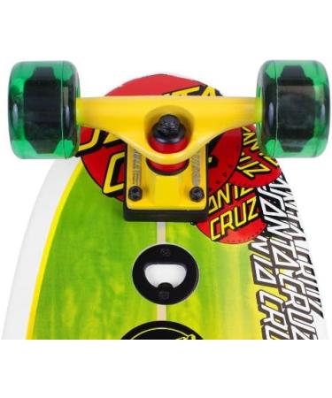 Santa Cruz Skate Land Shark Rasta Sk8 Complete Skateboard 8.8 x 27.7-Inch - Buy Online on GoSupps.com