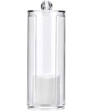 Uxsiya Cotton Pad Dispenser - Acrylic Cotton Swab Holder for Home Use | Stylish & Functional Cotton Pad Storage - Buy Online on GoSupps.com