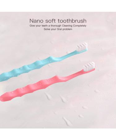 Extra Soft Toothbrush for Sensitive Teeth | Ultra Soft Micro Nano 15000 Bristles | 2 Count Pack - Buy Online on GoSupps.com