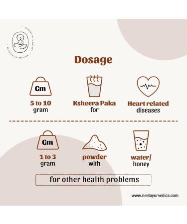 Neel Ayurvedics Arjun Chhal Powder 300 GM - Buy Online on GoSupps.com