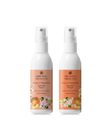(Pack of 2) OrientalPrincess Summer Peach Set 100 ml