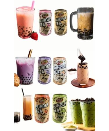 BUBBLE TEA Strawberry Flavour 315ml (Just Drink) Delicious Tasty And Twisty Treat Gift Hamper For Christmas Birthday Easter Gift (3) - Buy Online on GoSupps.com