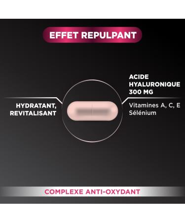 Fort Pharma - Expert Hyaluronic Intense | Skin Supplement with Hyaluronic Acid - Plumping Effect | 30 capsules - Buy Online on GoSupps.com