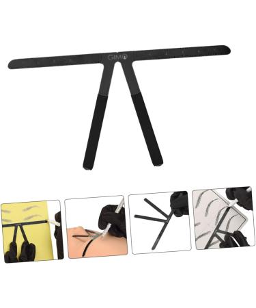 Ipetboom 5pcs Embroidery Eyebrow Ruler Eyebrow Stencil Make up Kit Eyebrow Position Ruler Tool Household Nose - Buy Online on GoSupps.com