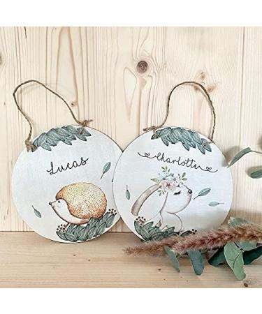 Personalized Wooden Name Sign for Children s Room | Deer Motif | Unique Gift for Girls - Greta - Buy Online on GoSupps.com