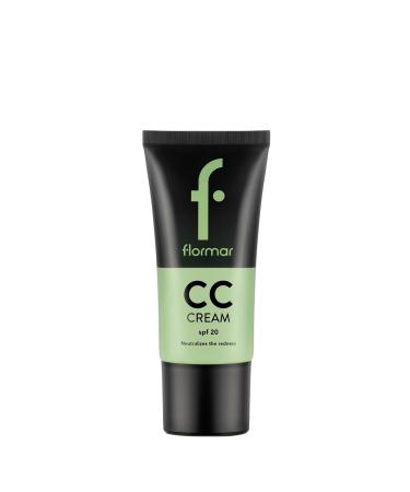 Flormar Anti-Redness for Acne Skin SPF 20 Natural Finish CC Cream No. CC02 18 g (1 pack) Anti - Redness