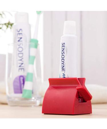Rolling Tube Toothpaste Squeezer with Frosted Handles Turn Easily Toothpaste Dispenser for Bathroom Saves Toothpaste Creams & More Eco-Friendly Manual Toothpaste Squeezer 2 Colors(White L) - Buy Online on GoSupps.com