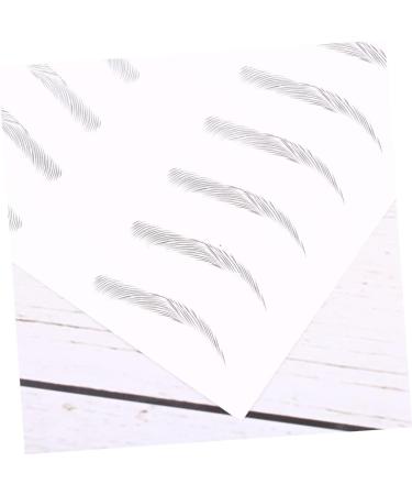 BIUDECO 2 Pairs Makeup Supplies Artificial Eyebrow Patch Eyebrow Stickers Makeup Tools Water Proof 6d - Buy Online on GoSupps.com