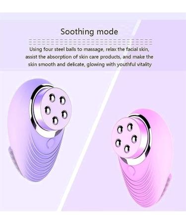 QINERSAW Facial Cleansing Brush Face Scrubber 360 Rotation Electric Cleanser Device 4-Speed Adjustment Waterproof Rechargeble Face Scrubber Brush for Removing Blackheads (Color : Pink) - Buy Online on GoSupps.com