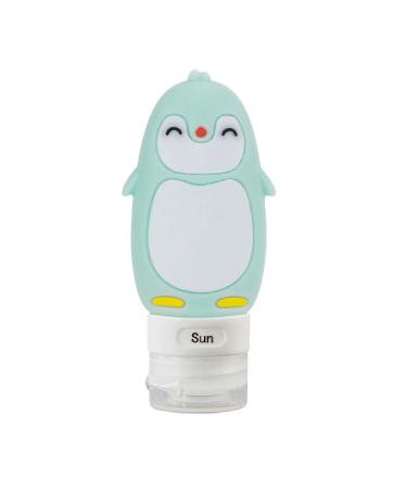 Buy Silicone Cosmetic Travel Bottles - Leak-Proof TSA Approved Penguin Design - Perfect Portable Travel Accessories - Buy Online on GoSupps.com