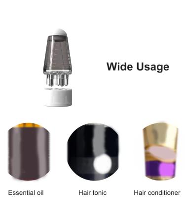 Hair Oil Applicator Bottle for Scalp Massaging & Growth | Mini Scalp Applicator Comb | Grey Hair Care Tool - Buy Online on GoSupps.com