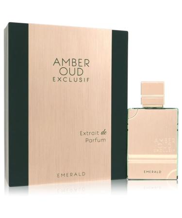 Al Haramain Amber Oud Exclusif Emerald Extrait de Parfum Spray for Unisex 2.0 Ounce