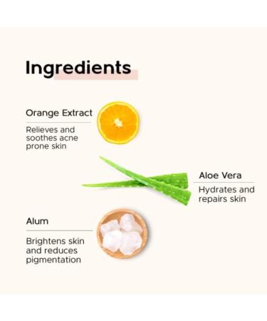 Organic Vitamin C Face Wash - 100 ML | Natural Skincare | Brightening & Hydrating | Shop Internationally - Buy Online on GoSupps.com