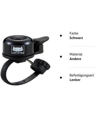 Buy Cateye OH-1400 Bicycle Bell - Black One Size - International Shipping Available - Buy Online on GoSupps.com