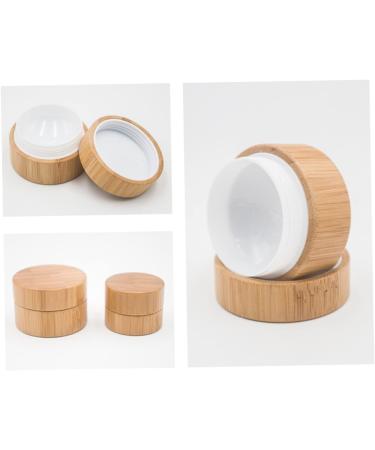 COHEALI 2 Pcs Cream Cosmetic Pot Wooden Cosmetic Jar Travel Bottles for Cosmetics Container Compact Pack - Buy Online on GoSupps.com