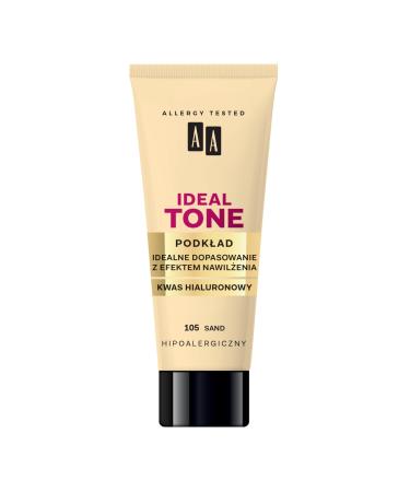 AA AA IDEAL TONE FOUNDATION FOUNDATION 105 SAND 30ML 30 ML