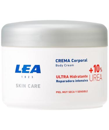Lea Unisex Lea Skin Care Cream Corporal Urea Play Muy Seca 200 ml Body Cream Black EU