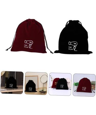 FOMIYES Hairdryer Storage Bag 2pcs Hair Dryer Storage Bag Duffle Bag for Travel Make up Travel Bag Creative Storage Bag Wen Wan - Buy Online on GoSupps.com