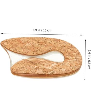 10 Pairs Reusable Silicone Heel Pads - Transparent Heel Covers for Women | Comfortable & Durable Heel Protection - Buy Online on GoSupps.com