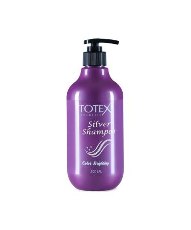 Totex TOTEX Silver Hair Shampoo 500ml | Purple Brightening Shampoo For Blonde