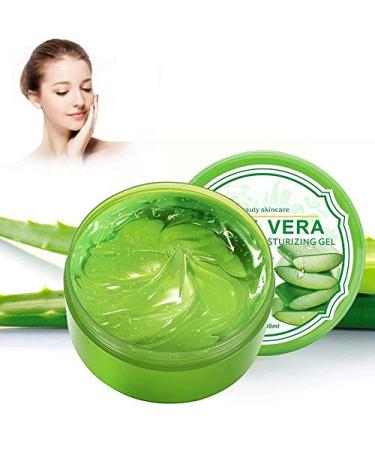 300g Aloe Vera Gel - Moisturizes Damaged Skin Relieves Acne Scars Soothes Sunburn & Redness Anti-Inflammatory Repair Solution - Buy Online on GoSupps.com