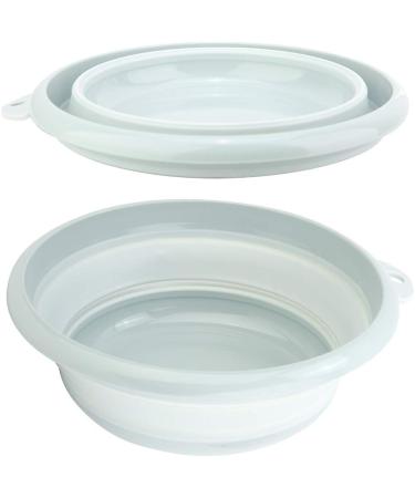 Strnek Portable Folding Wash Basin Kitchen Dish Tub - Collapsible Dishpan for Outdoor Camping Travel - Blue - Buy Online on GoSupps.com