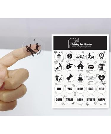 4 Pack Dog Communication Buttons - Record & Sound Buzzer for Pets - Training & Family Fun - Buy Online on GoSupps.com