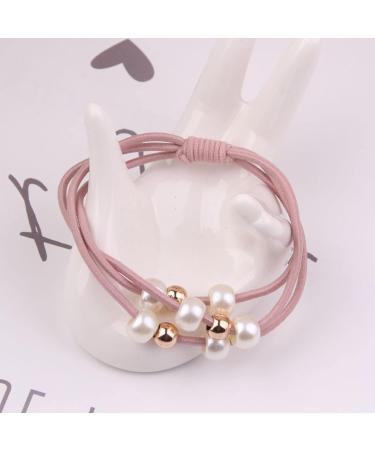 Mnixy 0dBu White Acrylic Scrunchie - Stylish & Durable Hair Accessory for All Hair Types - Buy Online on GoSupps.com