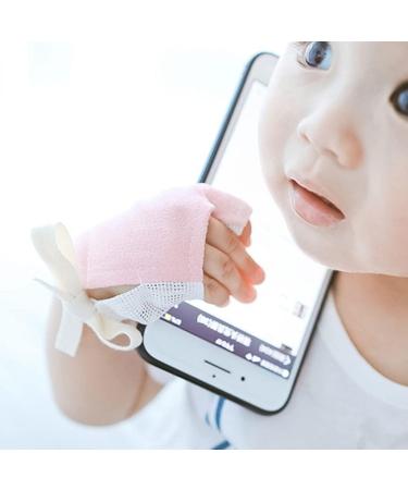 WEBERT Thumb Sucking Guard - Large Pink2 | Infant Finger Sucking Gloves for Babies | Stop Thumb Sucking Kit - Buy Online on GoSupps.com
