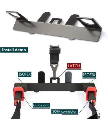 Universal Car Seat Isofix & Latch Interface Strap - TIDYARD | Secure Child Seat Bracket for Compact SUVs & Inclined Rear Models - Buy Online on GoSupps.com