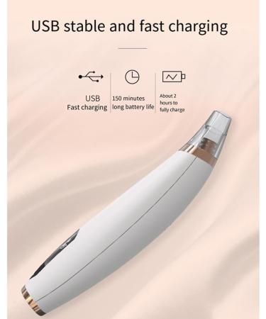 Tovmekdjn Electric Blackhead Remover Face Pimple Extraction Deep Spots Pore Acne Removal Cleaner Cleanser - Buy Online on GoSupps.com